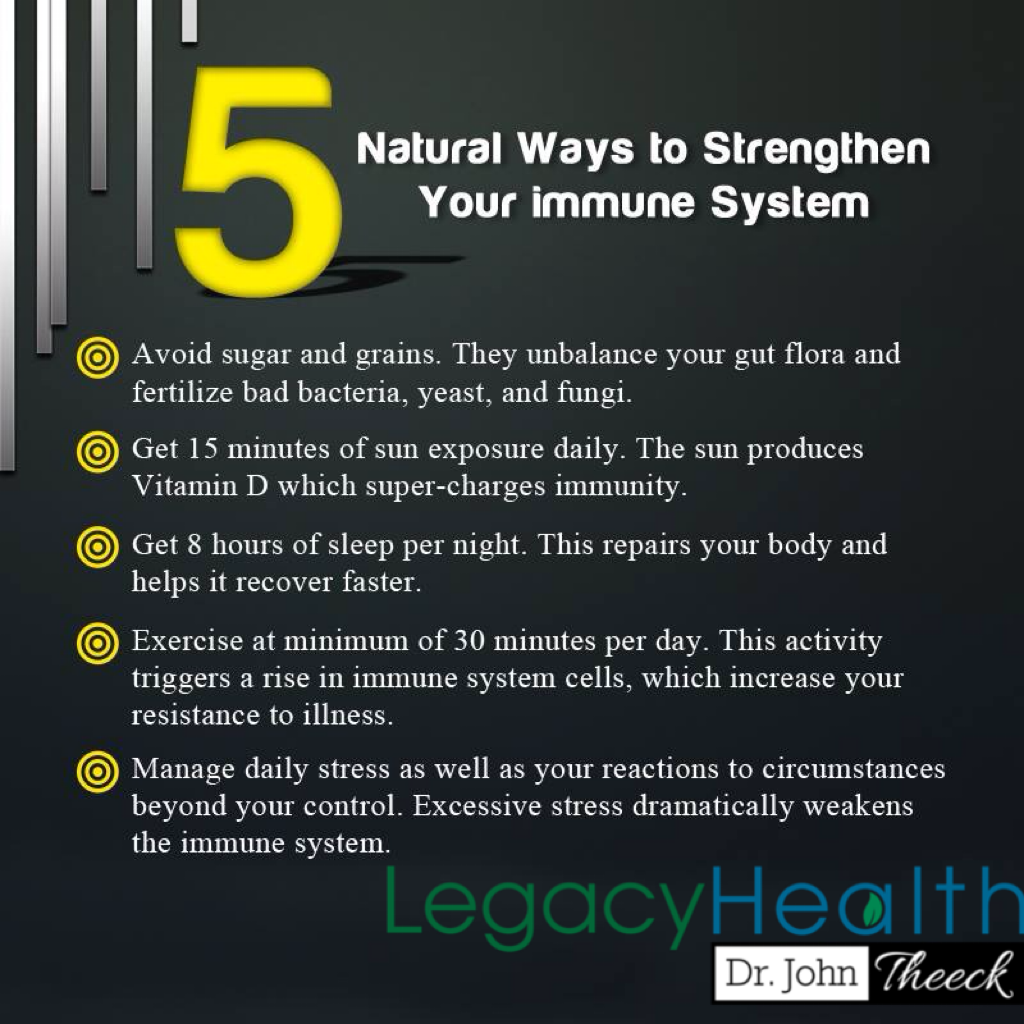 5 Natural Ways To Strengthen Your Immune System