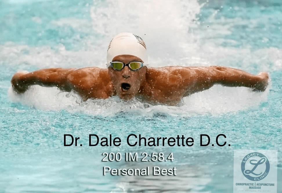 Dr. Dale Charrette Is A Nationally Ranked Swimmer