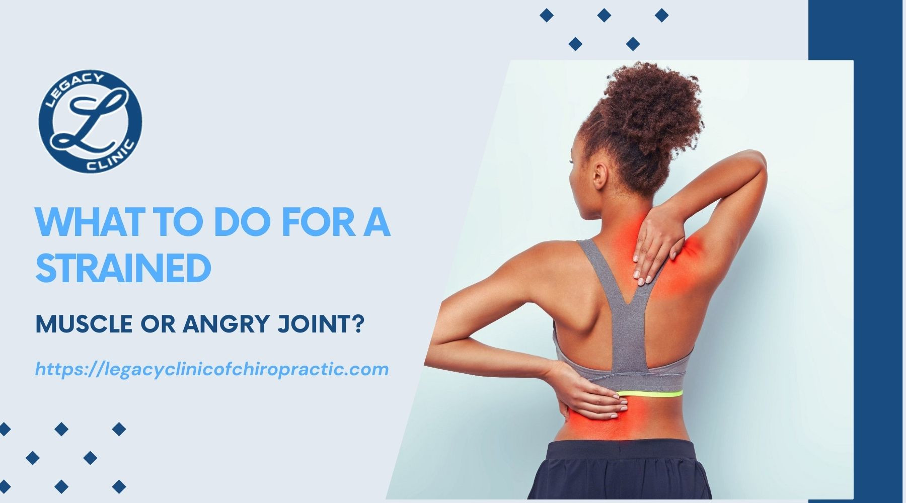 What to Do for a Strained Muscle or Angry Joint?