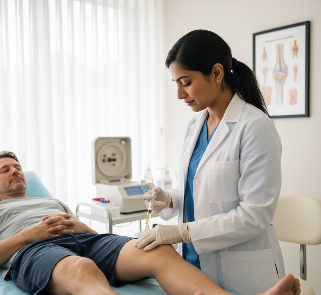 PRP For Shoulder and Knee Pain