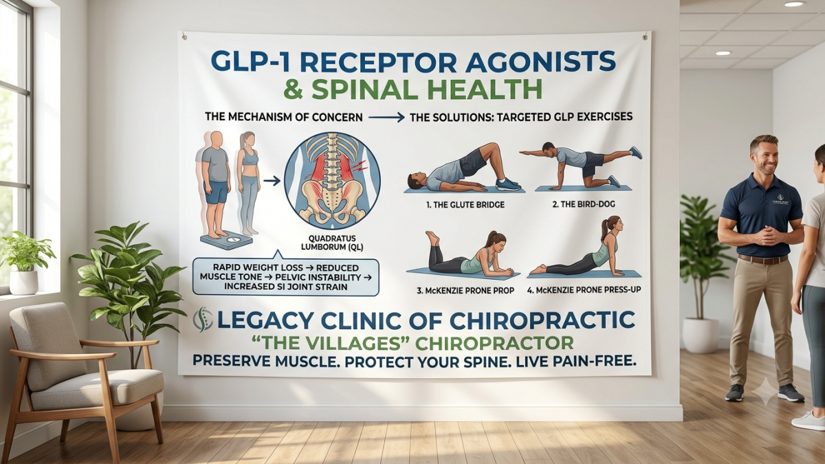 glp 1 lower back pain GLP-1 Weight Loss: Protect Your Spine & Muscle Health