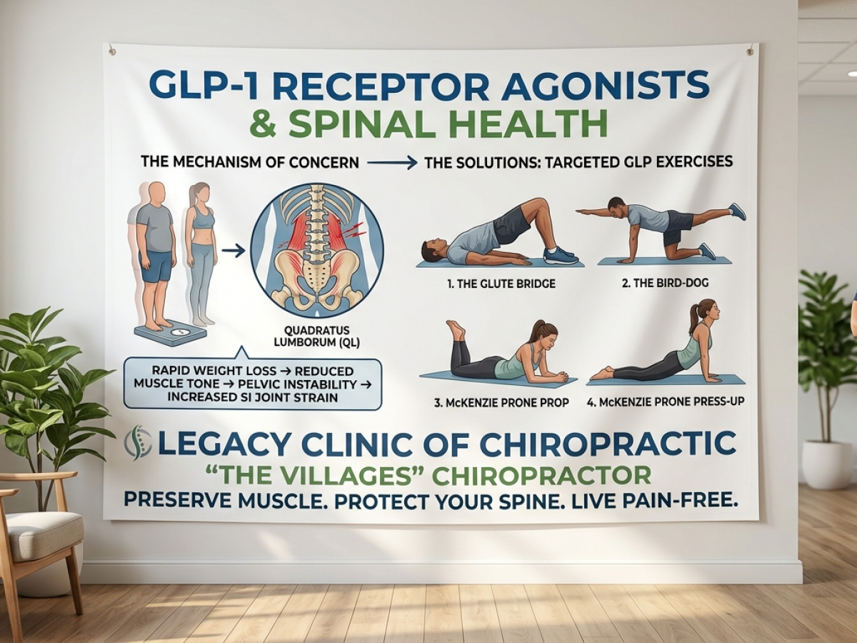 glp 1 and lower back pain GLP-1 Weight Loss: Protect Your Spine & Muscle Health