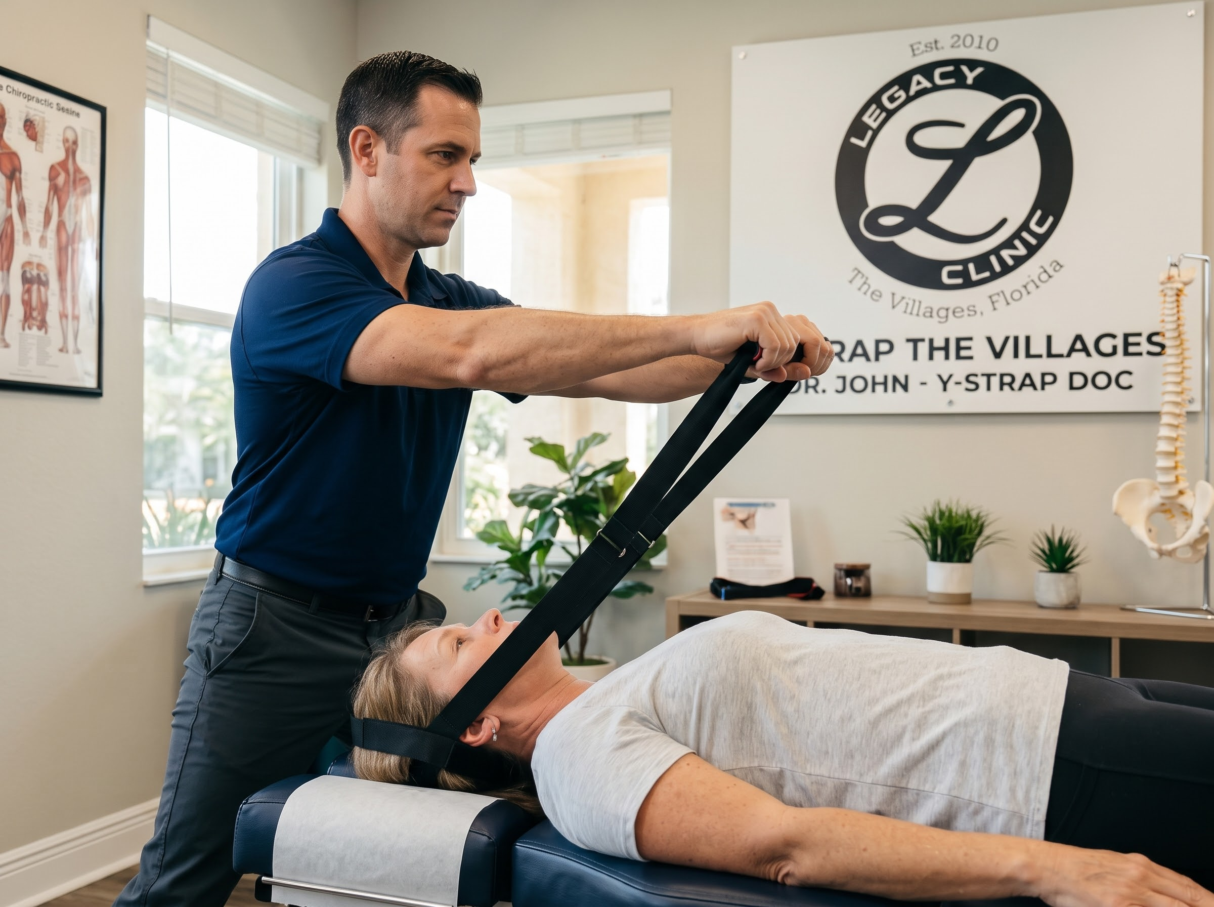 The Go-To Y-Strap Doctor in The Villages: Decompress and Restore Your Spine at Legacy Clinic